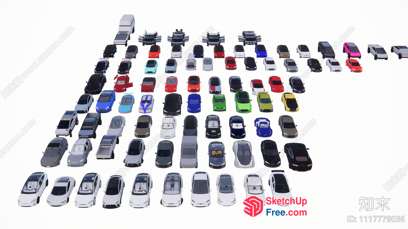 Cars And Vehicles 3D SketchUp File