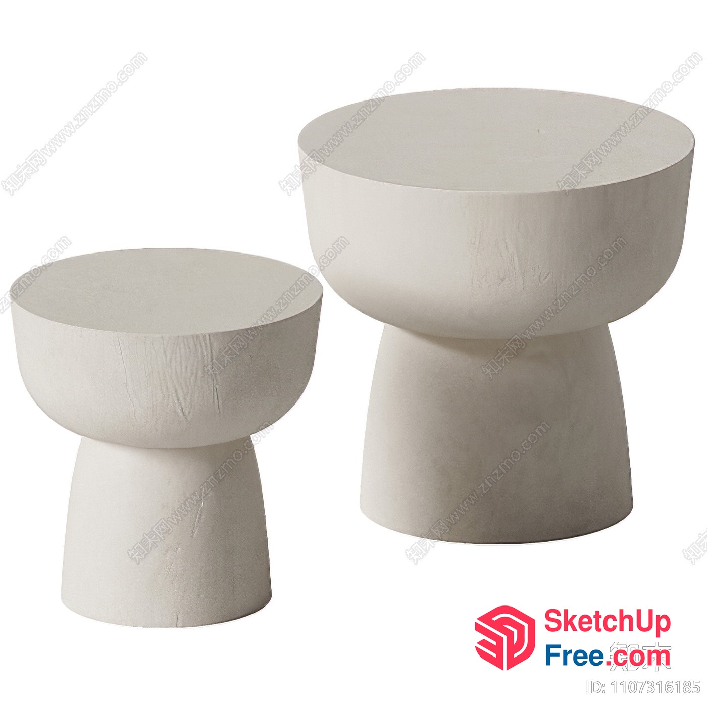 Minimalist Modern Furniture Set 3D SketchUp File