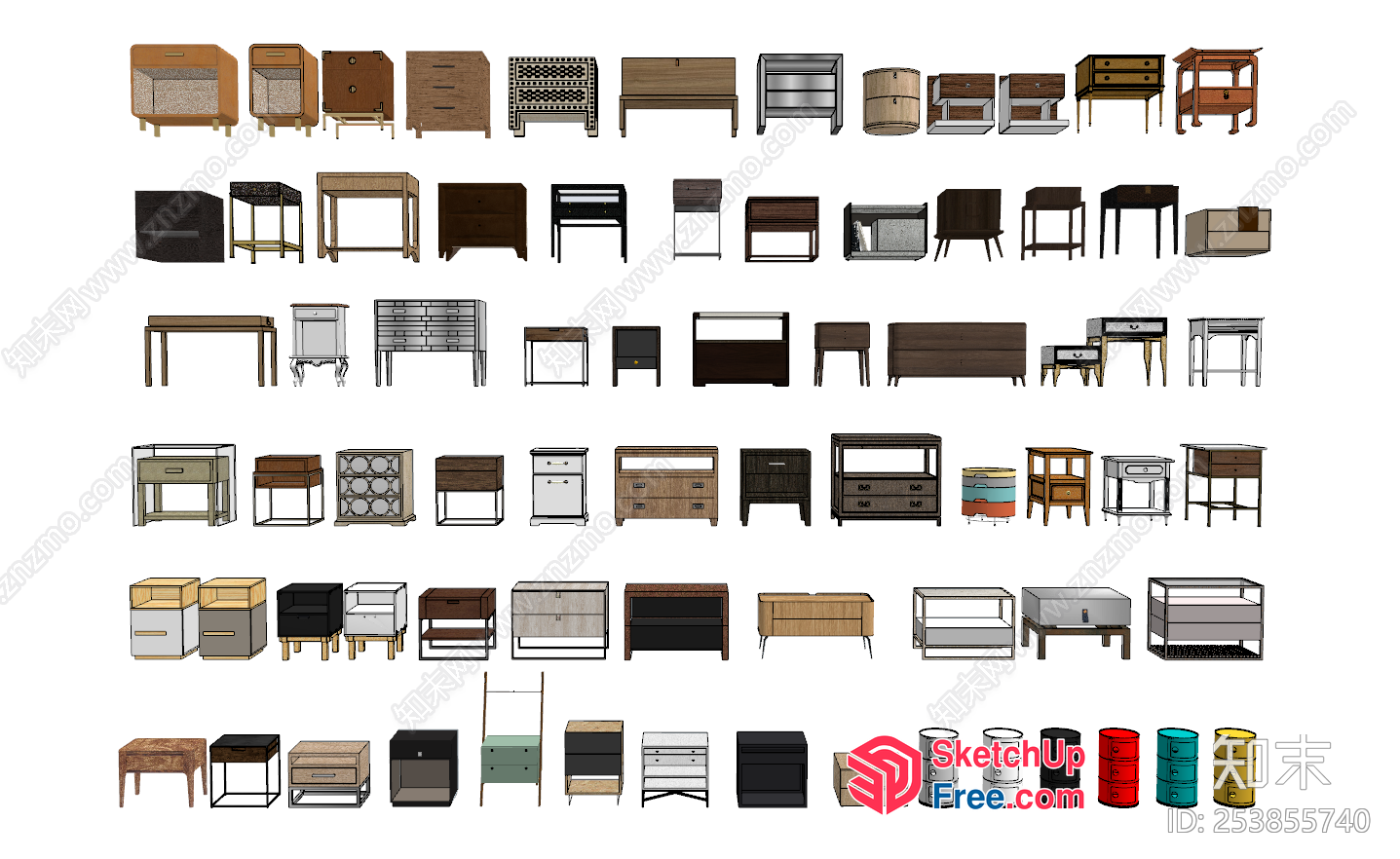 Furniture Collection 3D SketchUp File