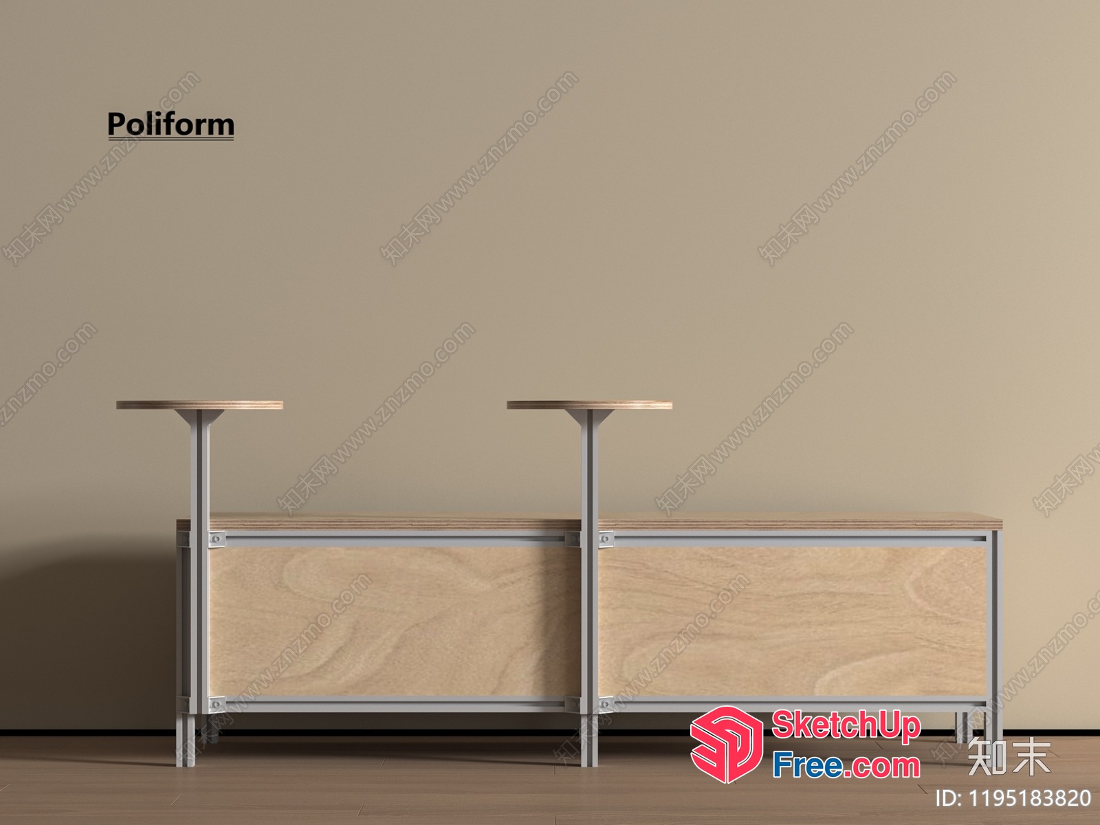 Modern Minimalist Furniture Collection 3D SketchUp File