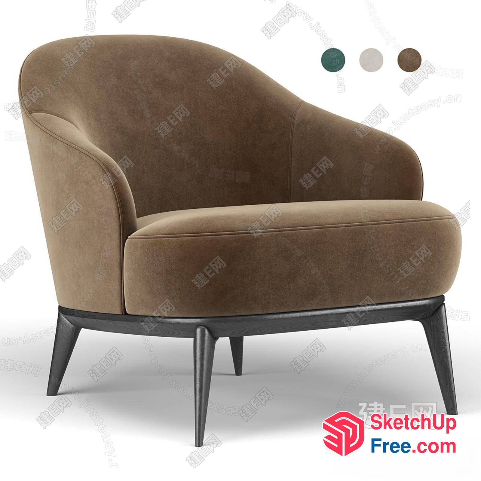Classic Minimalist Sofa Design 3D SketchUp File