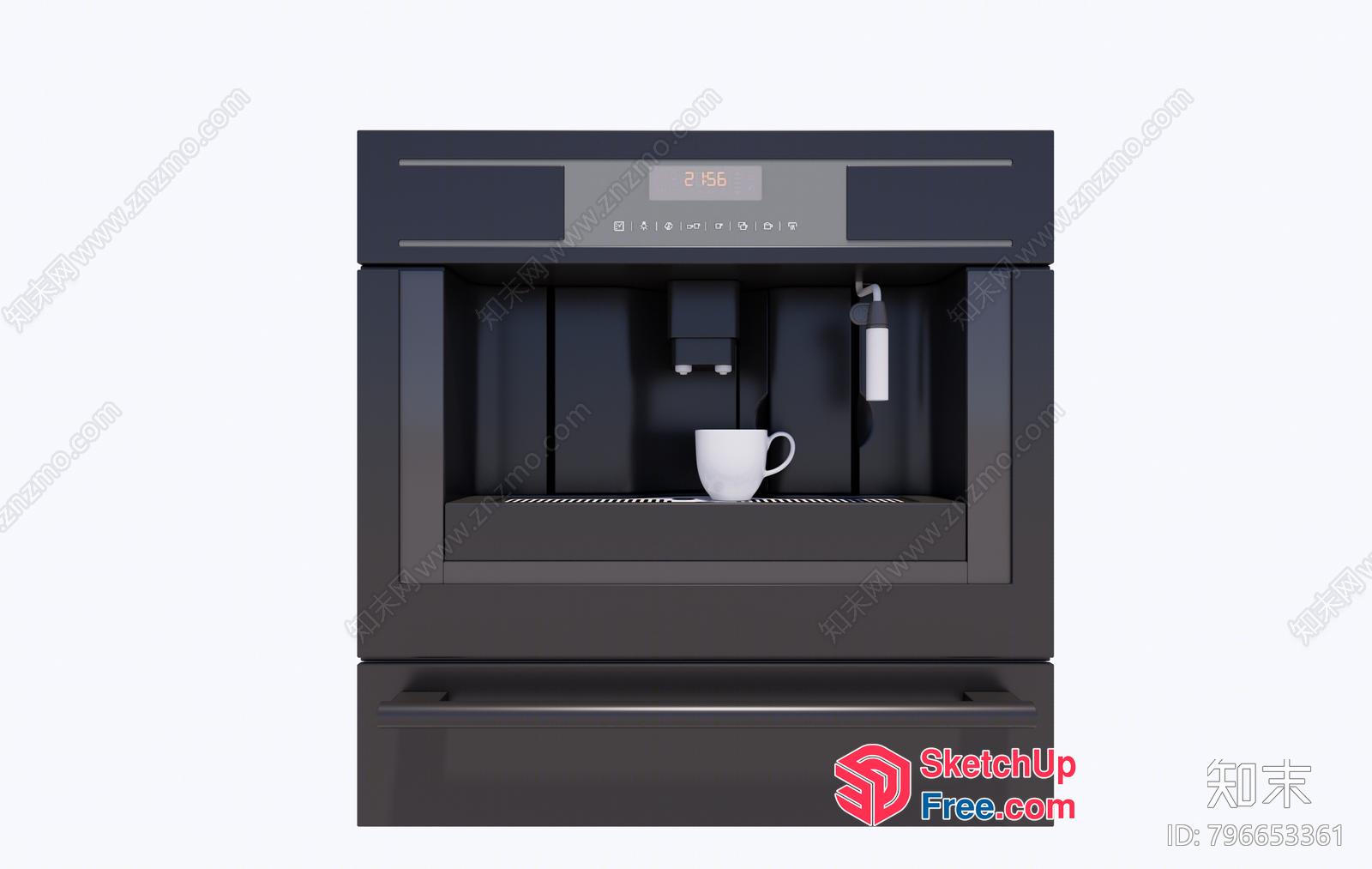 Coffee Machine Interior 3D SketchUp File