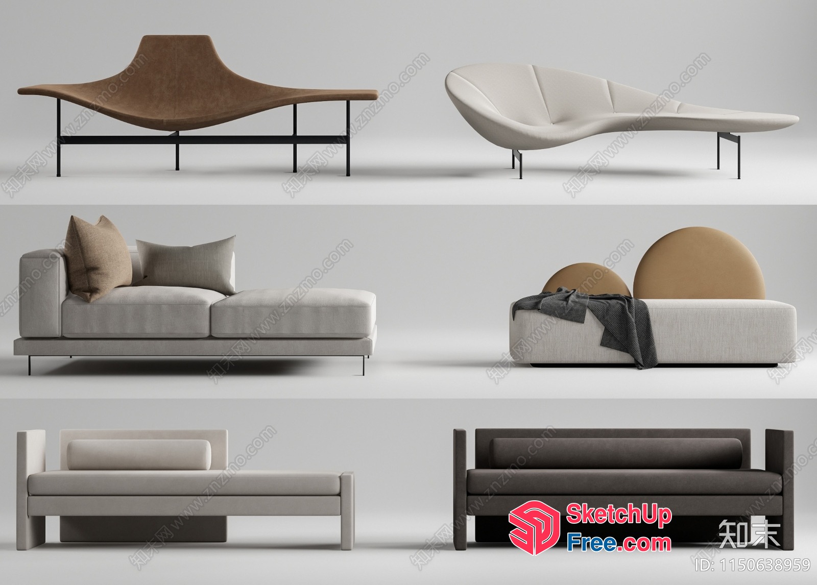 Modern Furniture Collection 3D SketchUp File