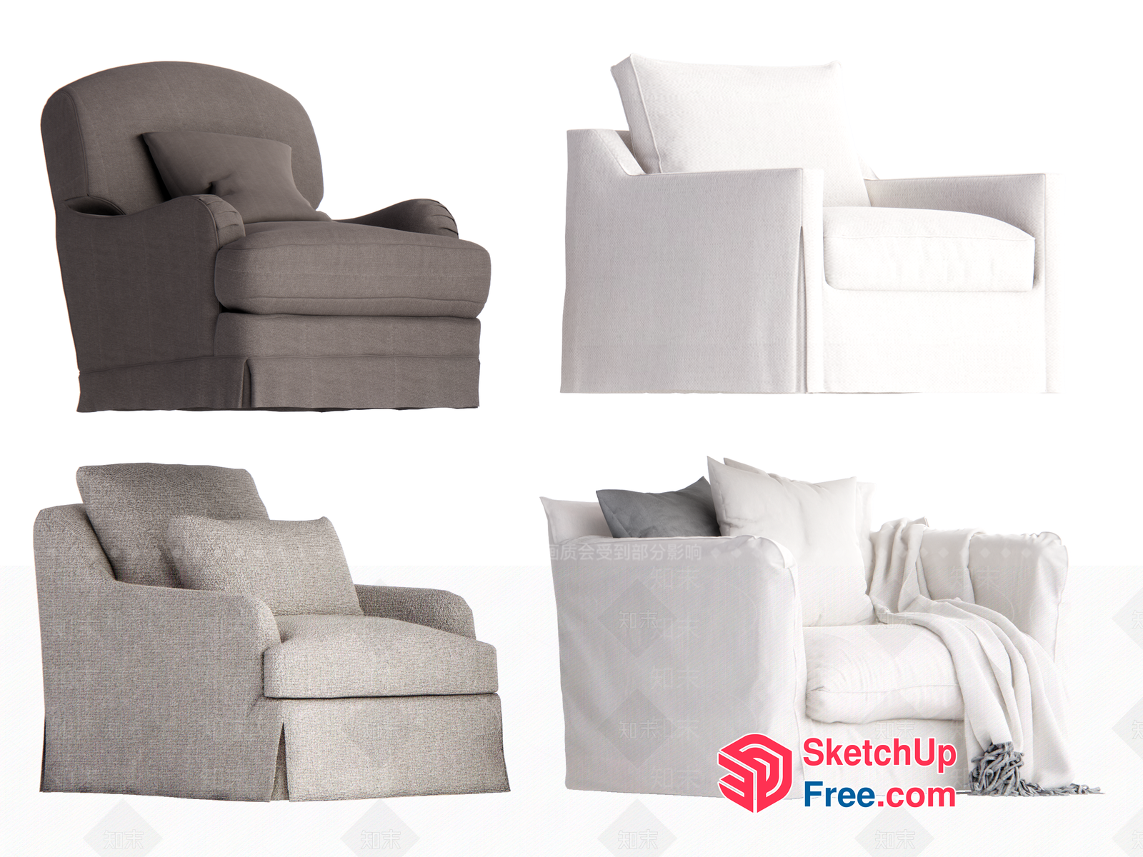 Modern And Elegant Furniture Collection 3D SketchUp File