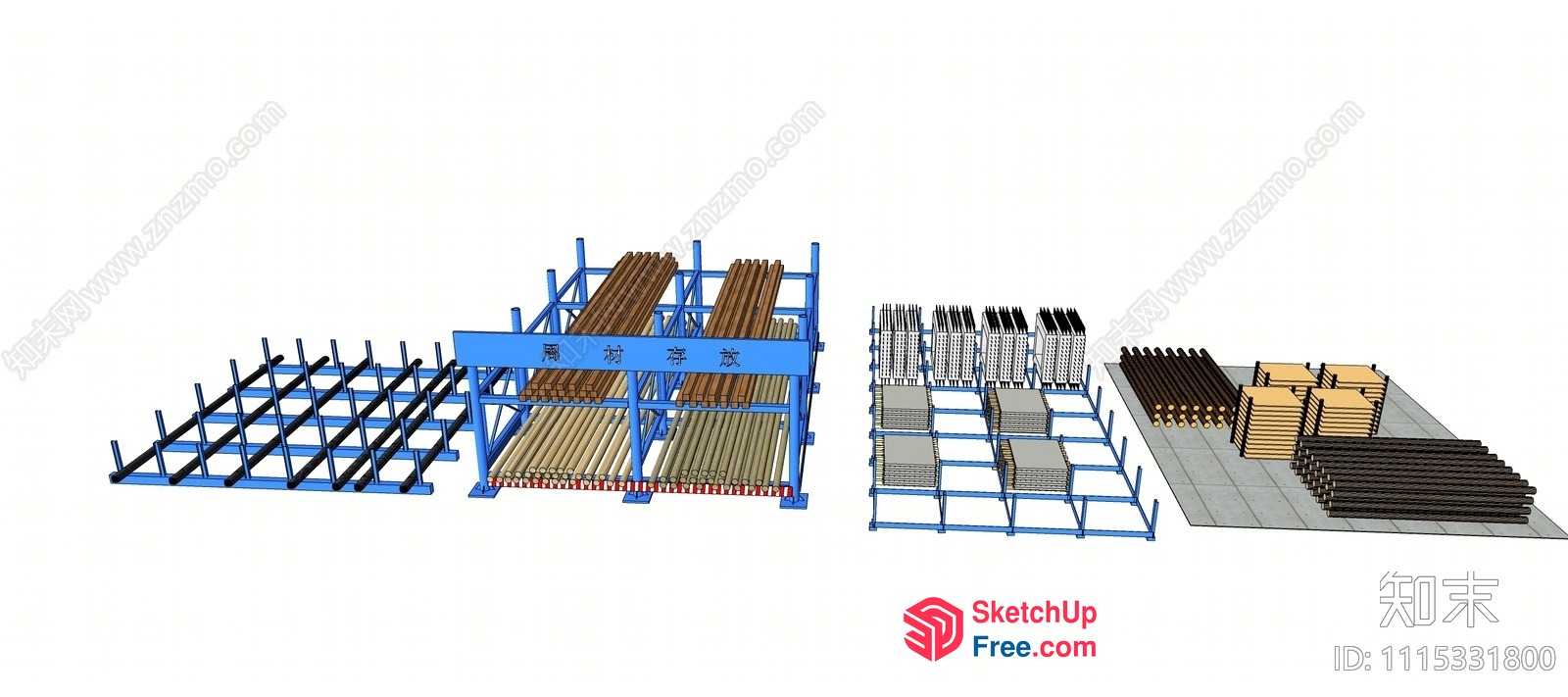 3D Models Of Staircases And Railing 3D SketchUp File