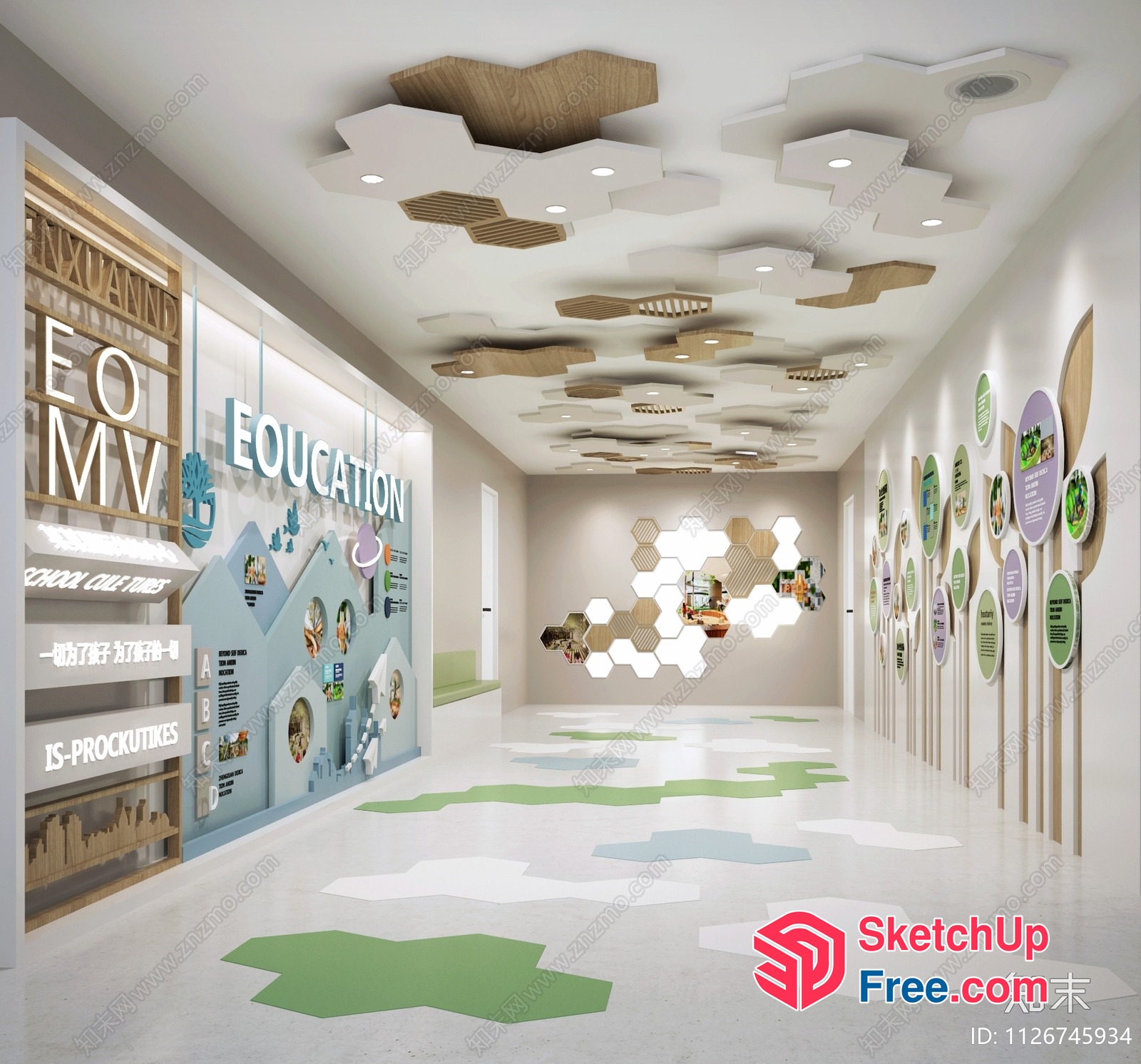 Educational And Fun Learning Environment 3D SketchUp File