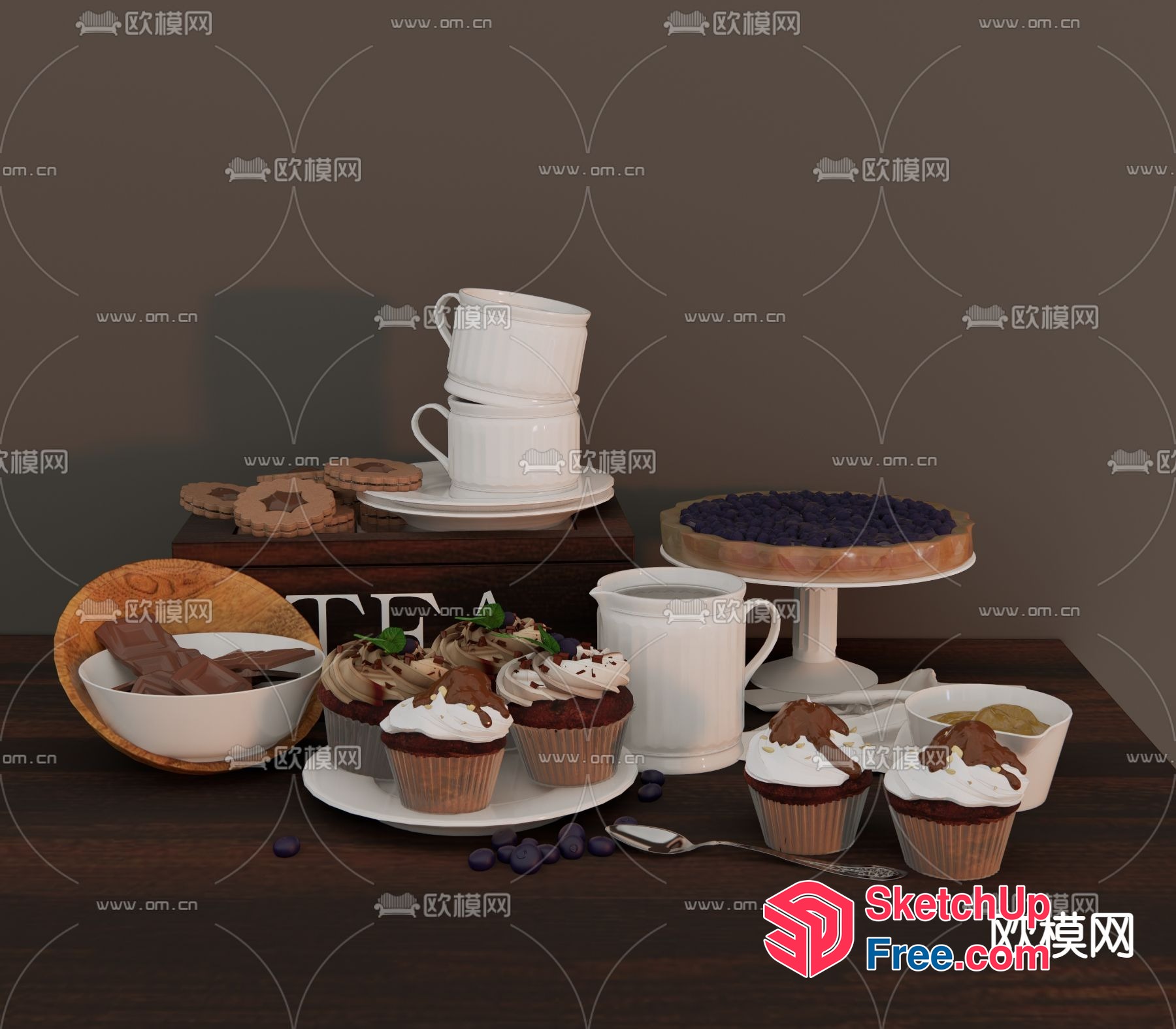Sweet Treats Display 3D SketchUp File