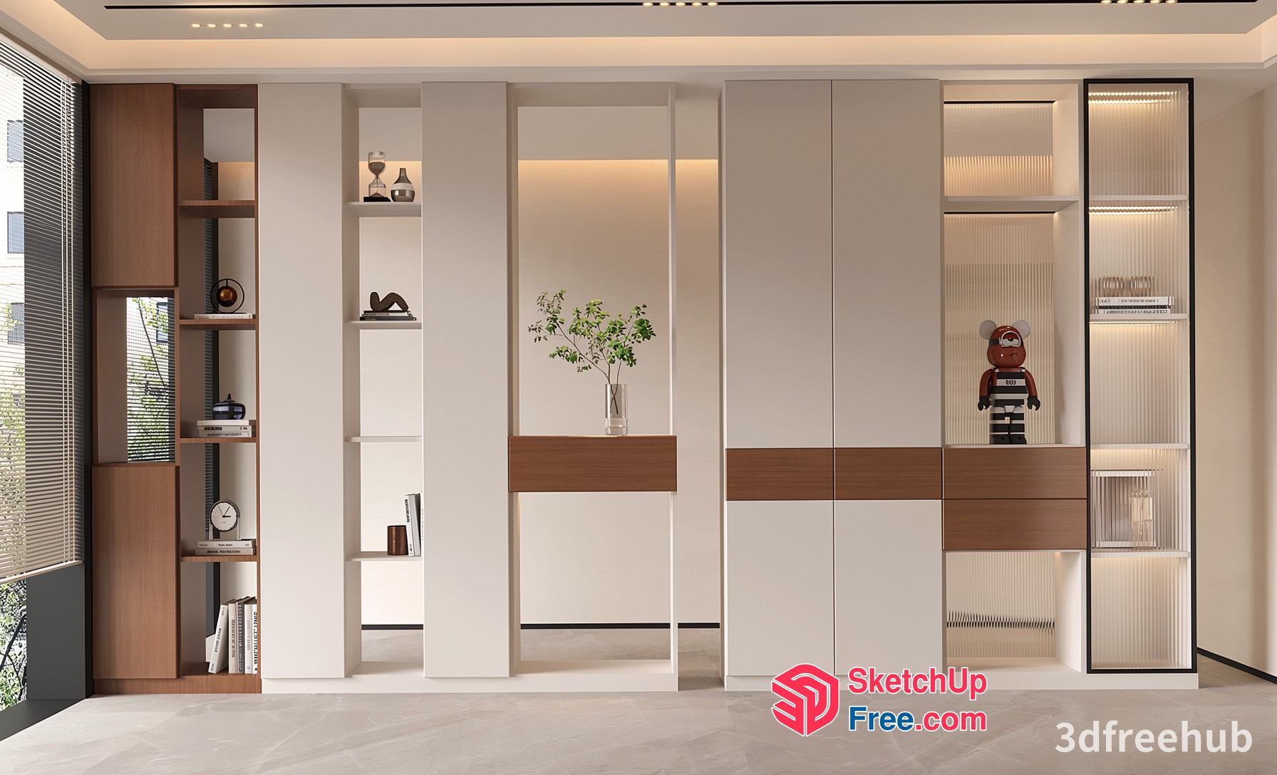 Modern Minimalist Home Decor With Clean Lines 3D SketchUp File