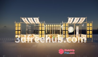 Luxury Interior Design Showcase 3D SketchUp File