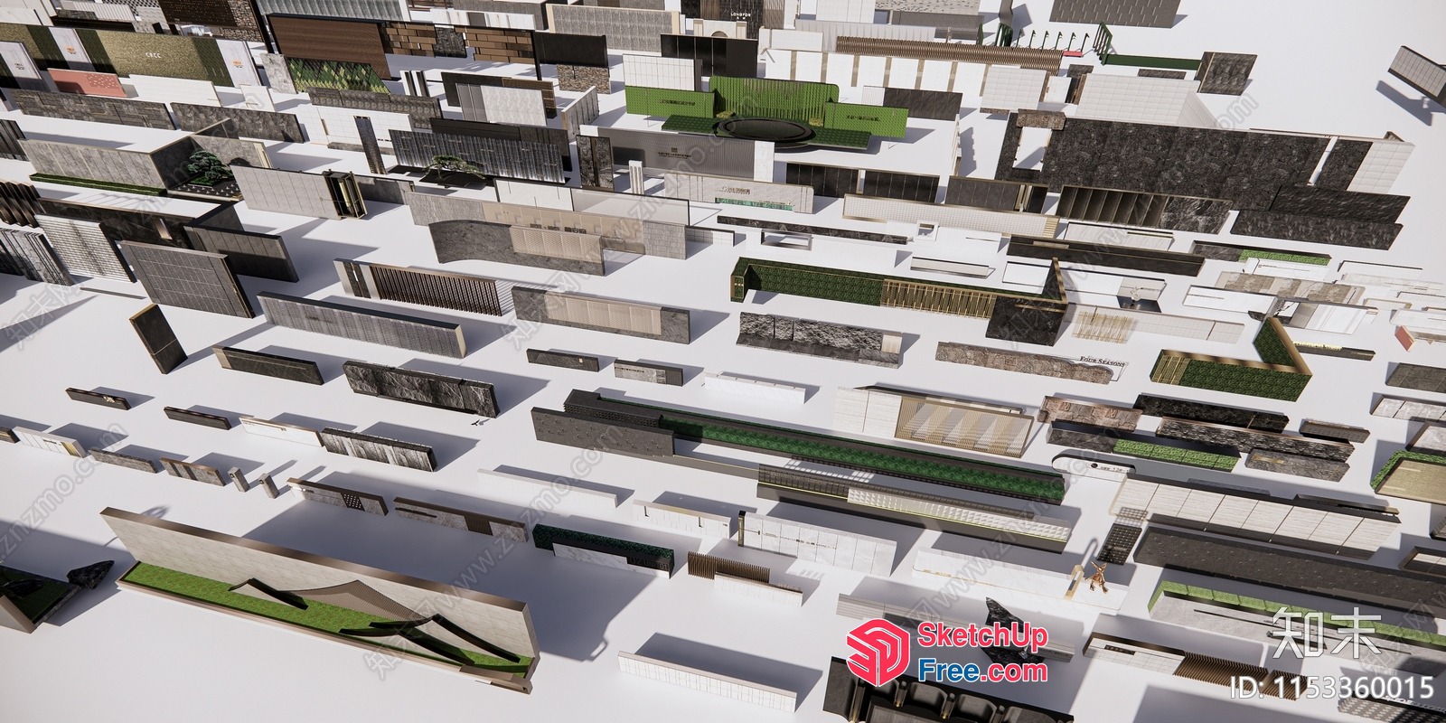 Modern Furniture Collection With Various Styles 3D SketchUp File