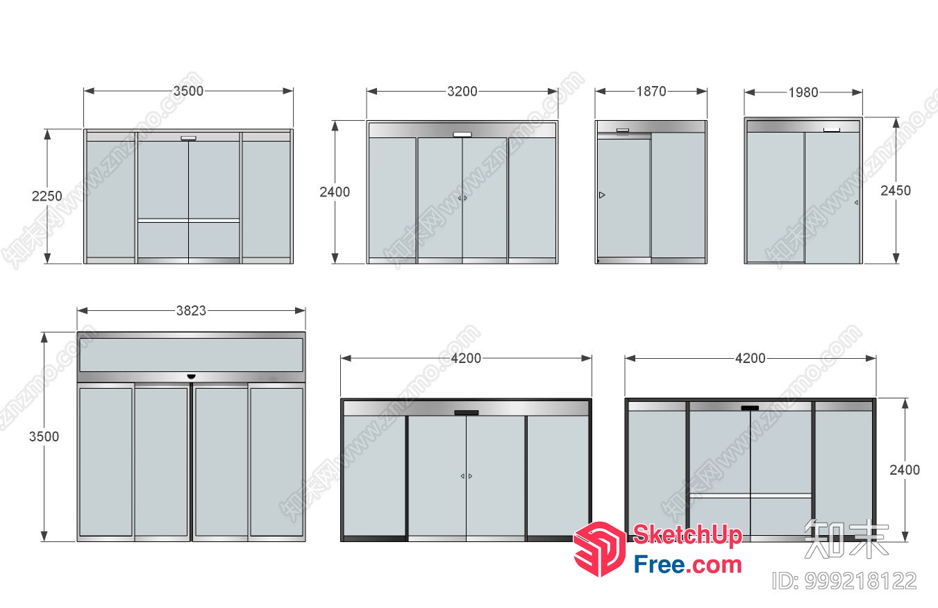 Elevator Stairs Design Plans 3D SketchUp File