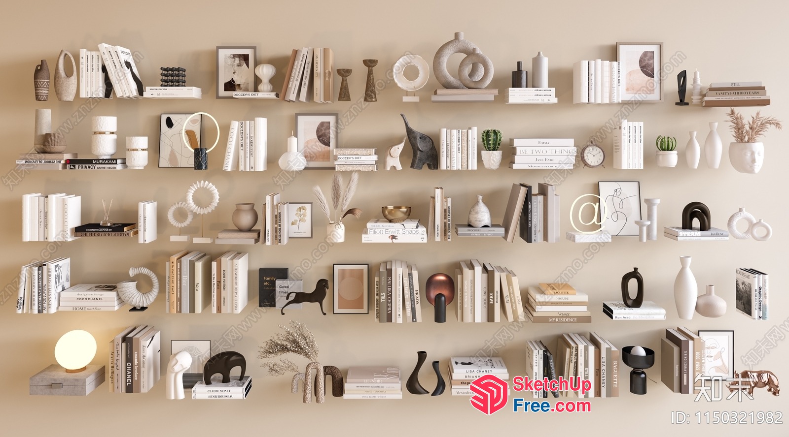 Modern Home Decor Collection 3D SketchUp File