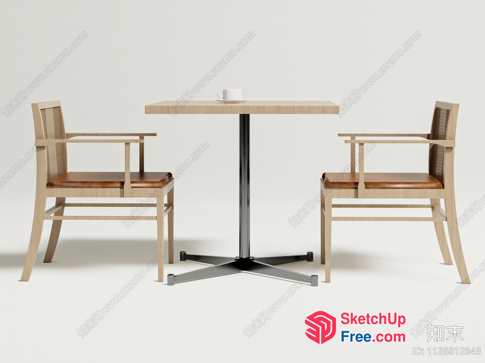 Simple Yet Elegant Dining Room Furniture 3D SketchUp File