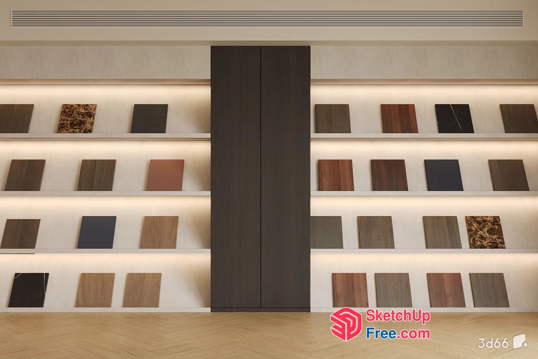 Interior Design Options For Various Rooms 3D SketchUp File