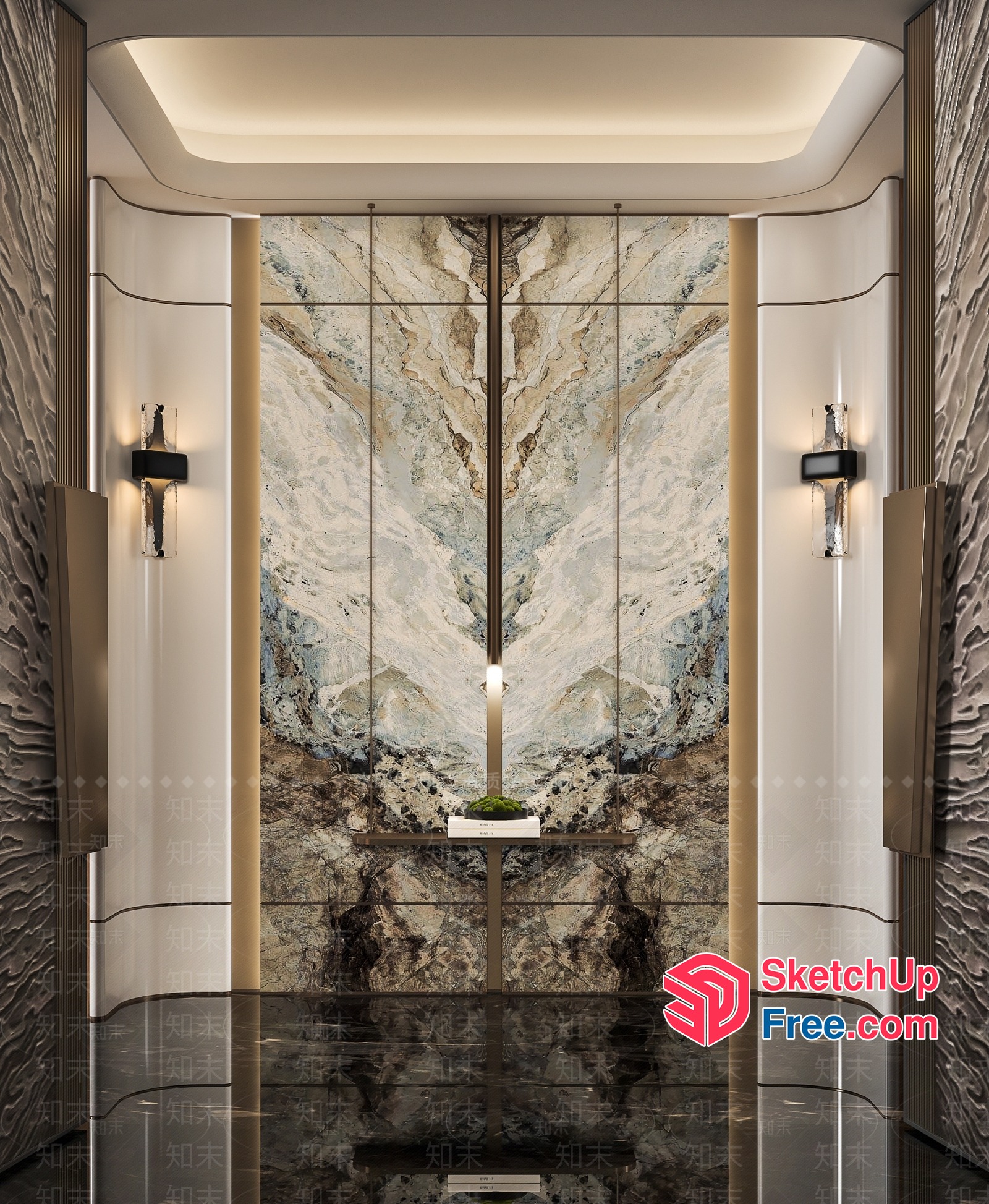 Luxurious Modern Interior Design 3D SketchUp File
