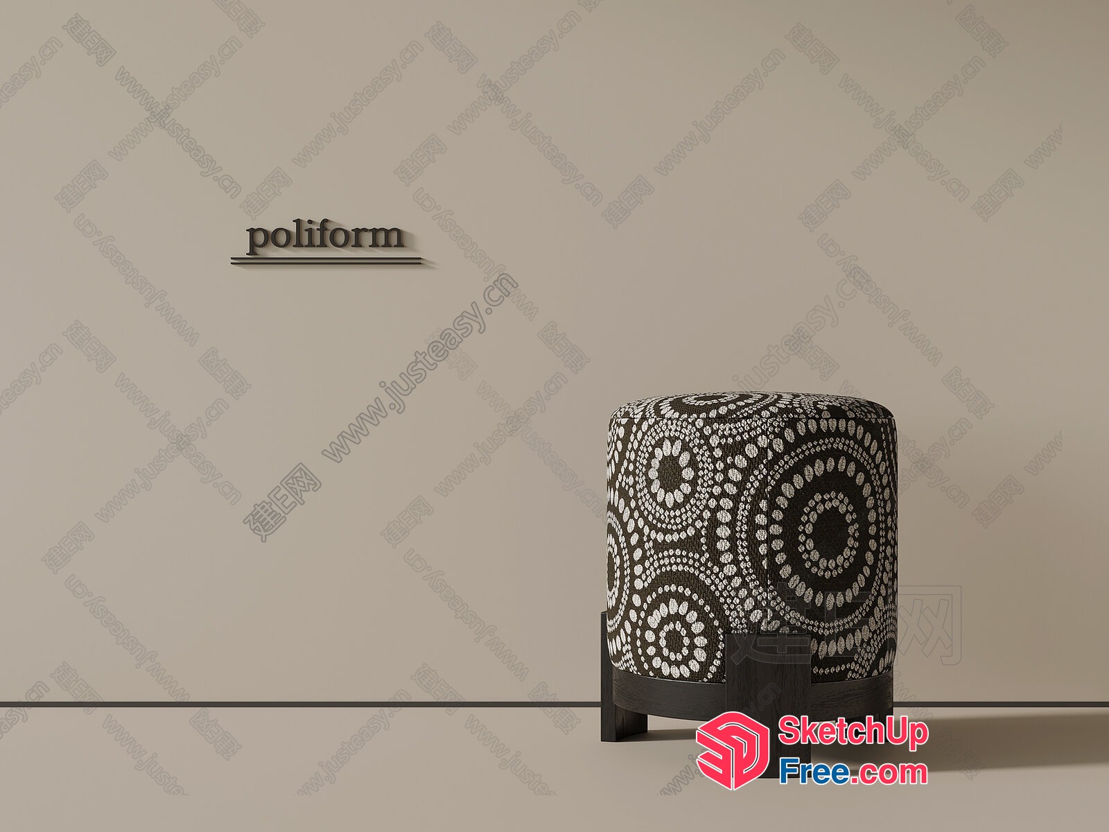 Poliform Furniture 3D SketchUp File