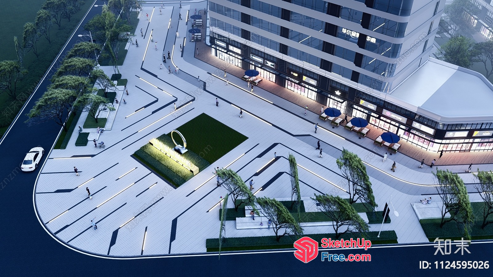 Commercial Street Cladding 3D SketchUp File
