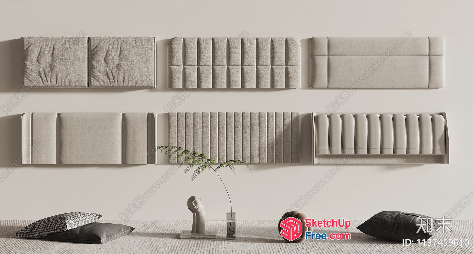 Minimalist Style Home Decor Collection 3D SketchUp File