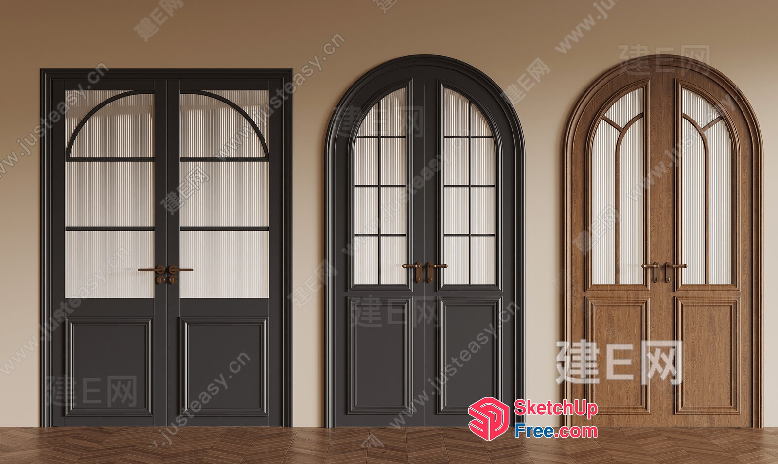 Arched Doorway Interior Design 3D SketchUp File