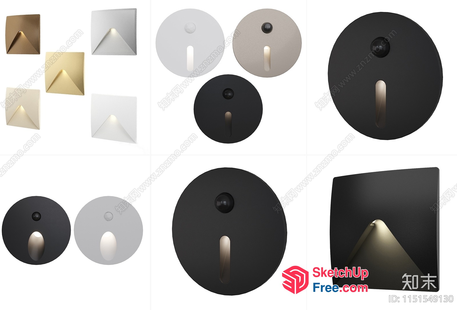 Modern Exterior Wall Sconces With Sleek Design 3D SketchUp File