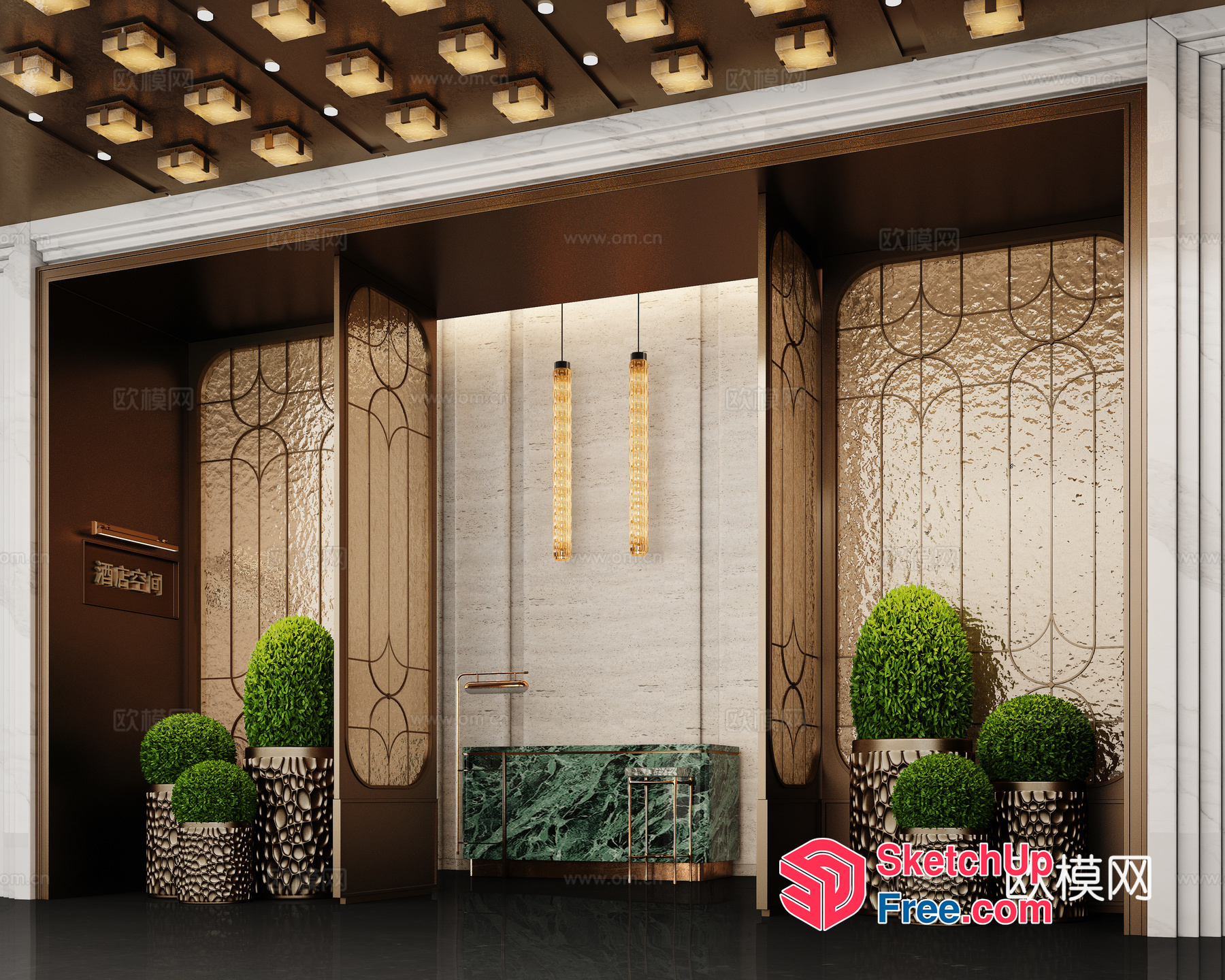 Modern Luxury Interior Design 3D SketchUp File
