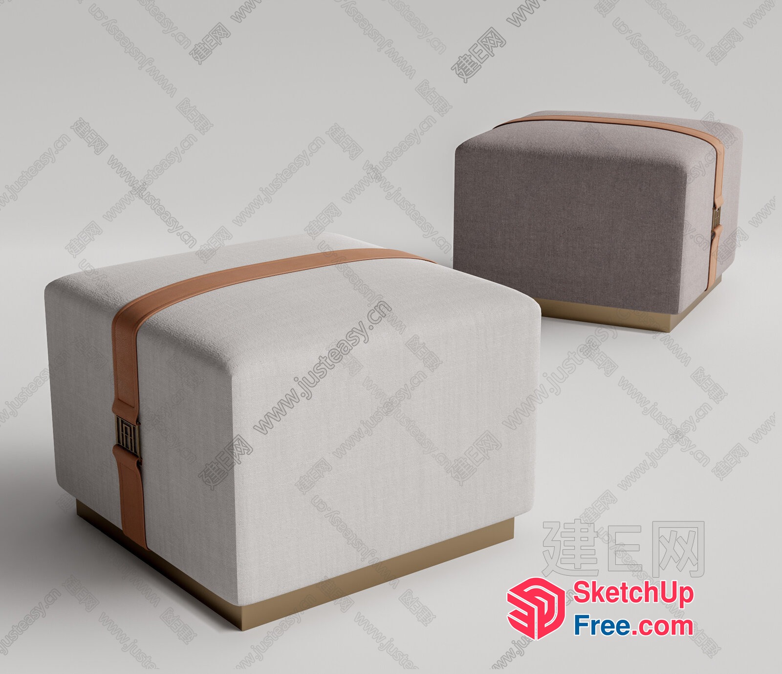 Modern Furniture Set With Elegant Design 3D SketchUp File
