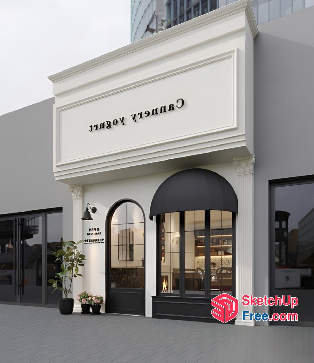 Classic Moulding Exterior 3D SketchUp File
