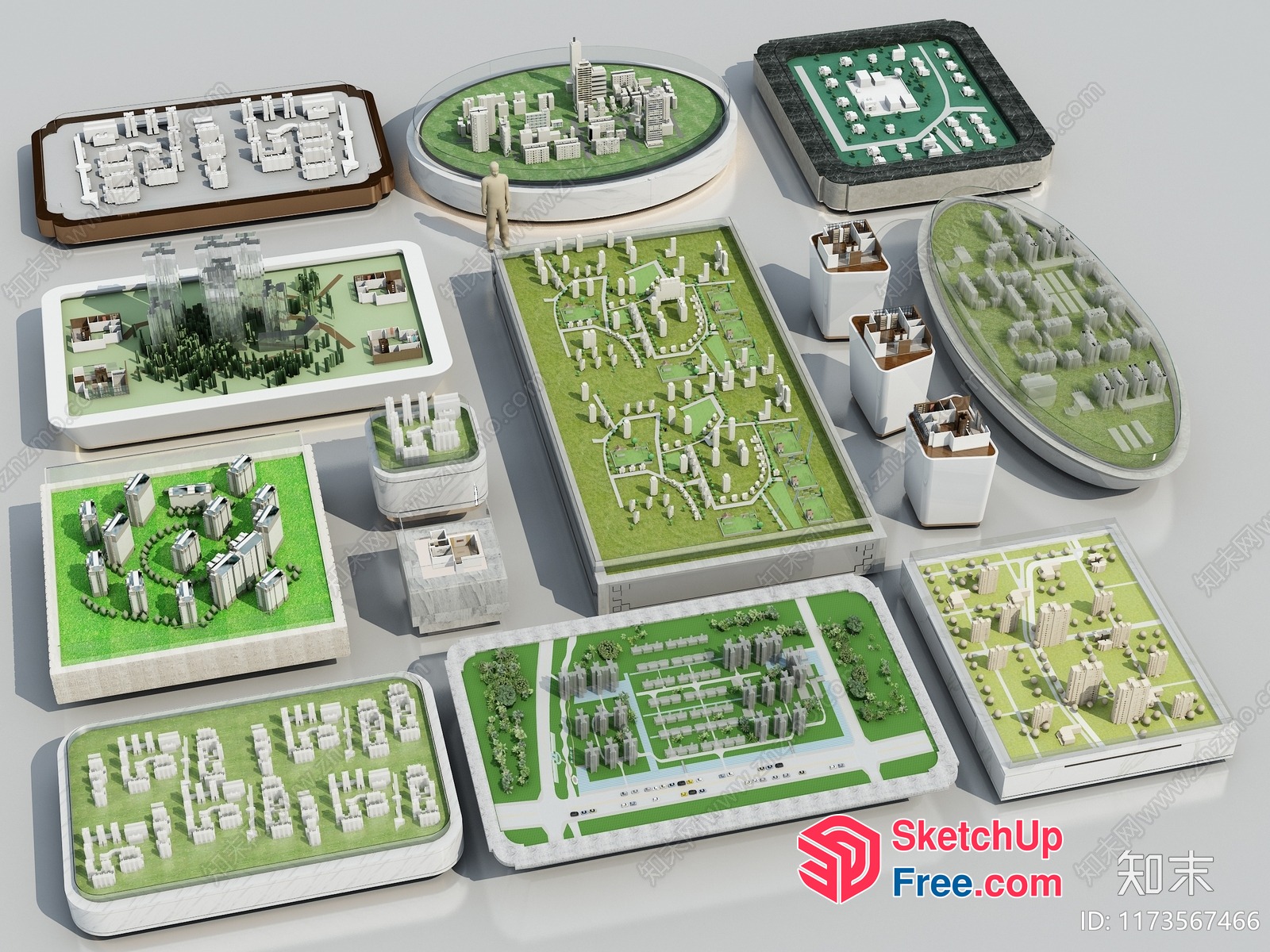 Architectural 3D Model Collection 3D SketchUp File