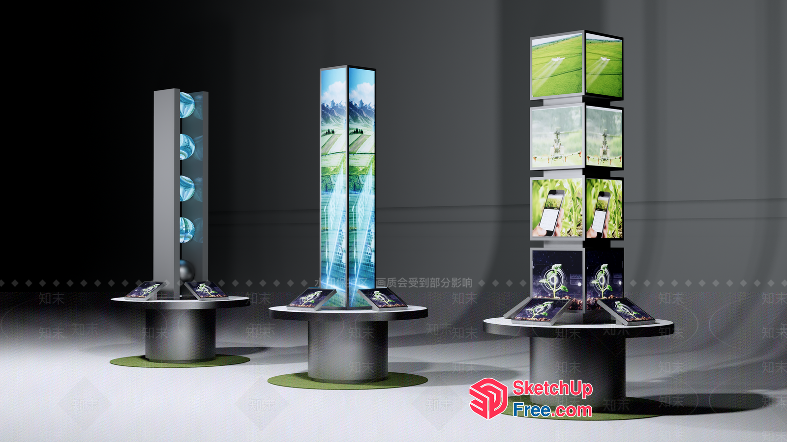 Interactive Display System 3D SketchUp File