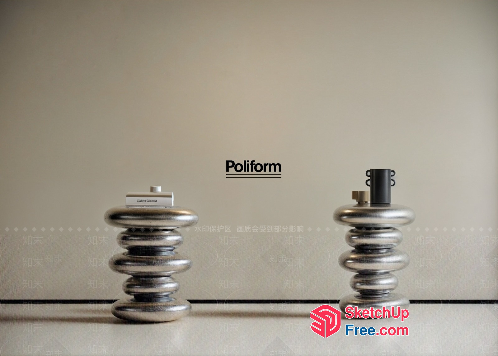 Poliform Furniture 3D SketchUp File