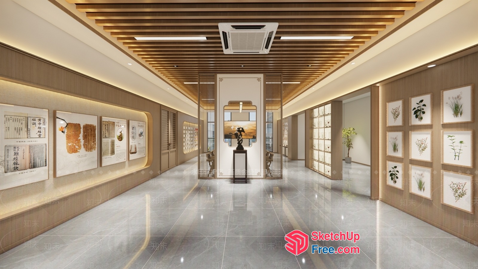 Elegant And Modern Interior Design 3D SketchUp File