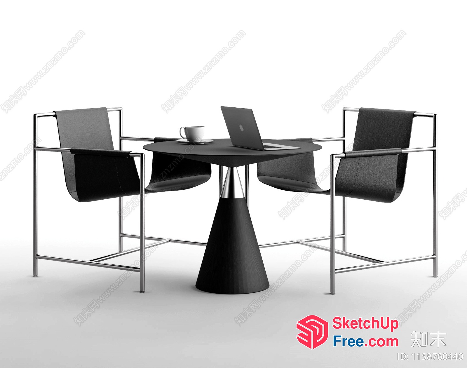 Modern Office Meeting Room Furniture 3D SketchUp File