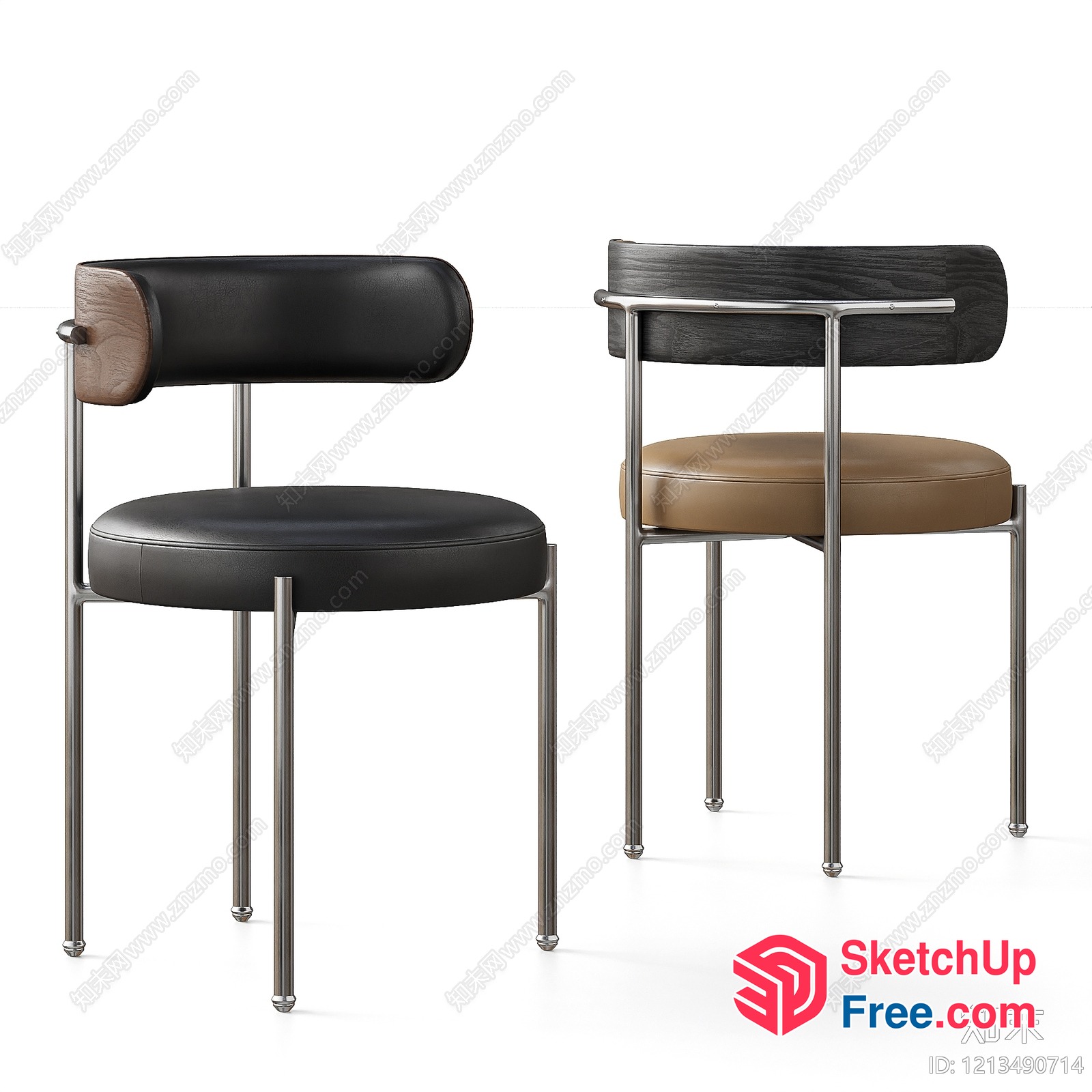 Modern Minimalist Furniture Set 3D SketchUp File