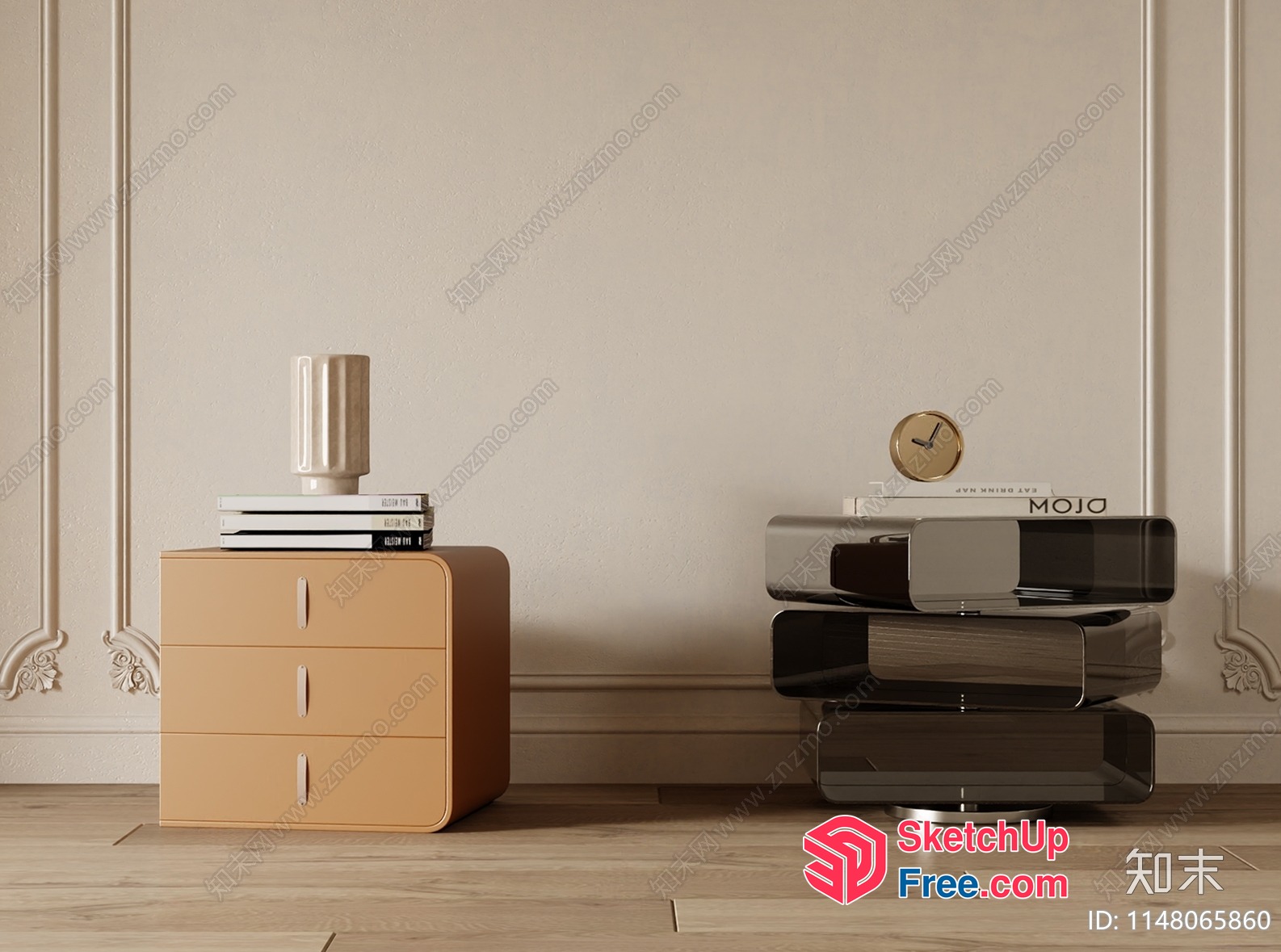 Classic Moulding Interior Design 3D SketchUp File