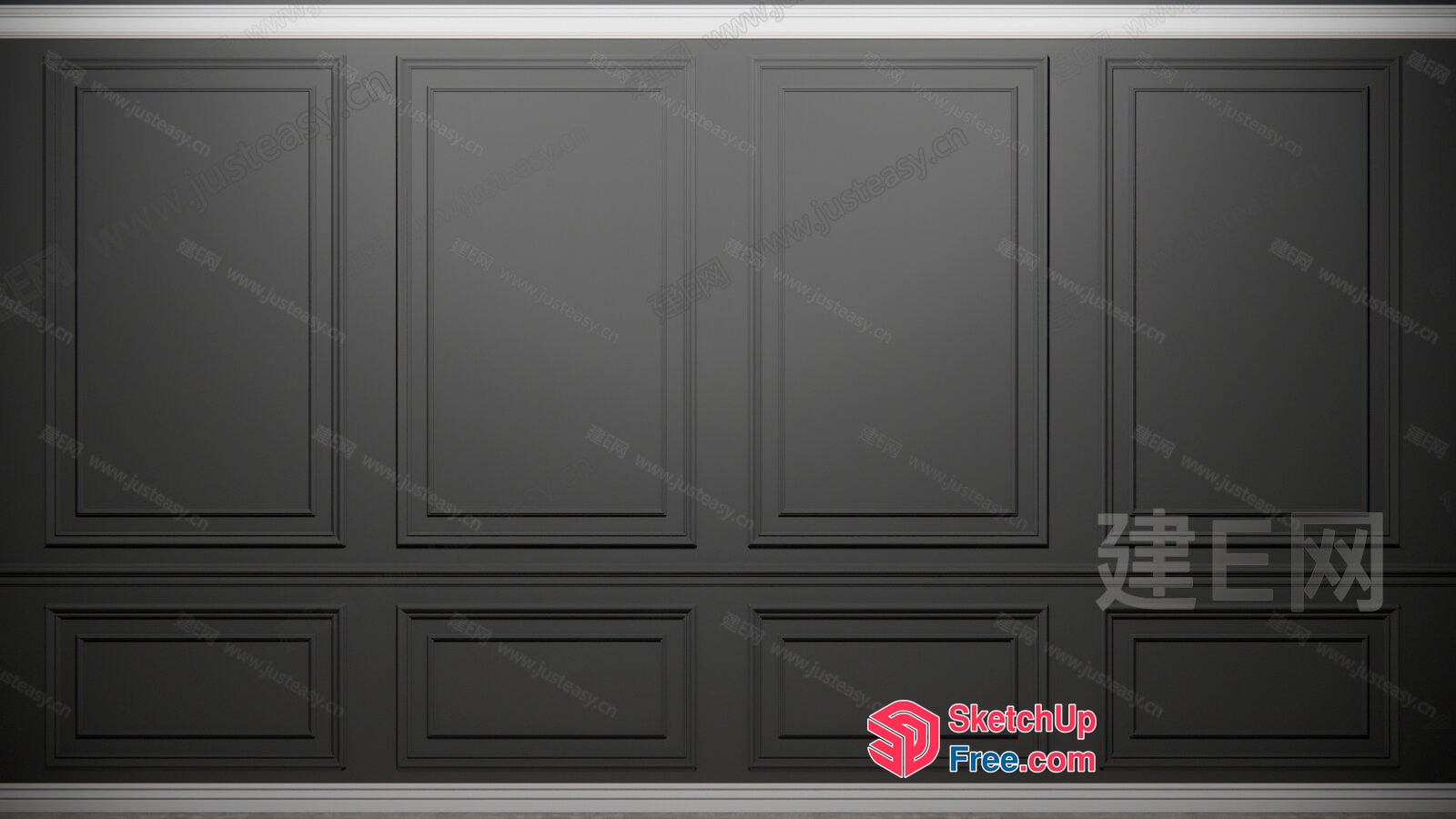 Classic Moulding Design 3D SketchUp File