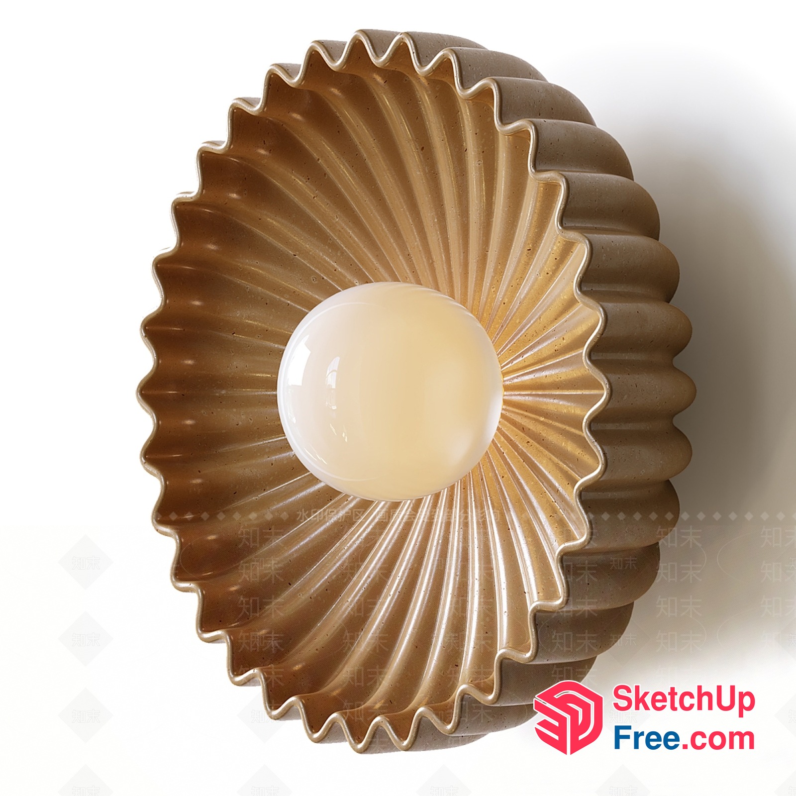 Elegant And Sophisticated Decorative Wall Lamp 3D SketchUp File