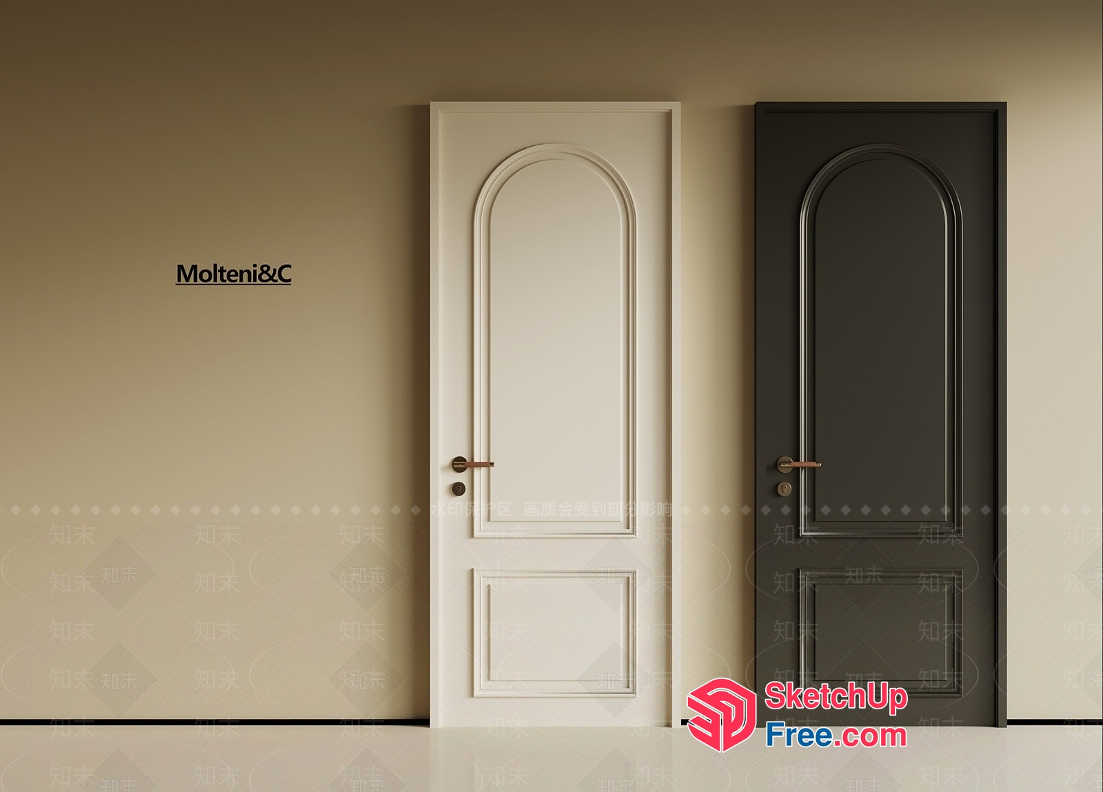 Decorative Door Designs 3D SketchUp File