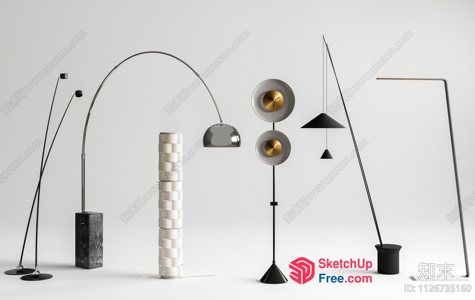 Modern Lighting Collection 3D SketchUp File