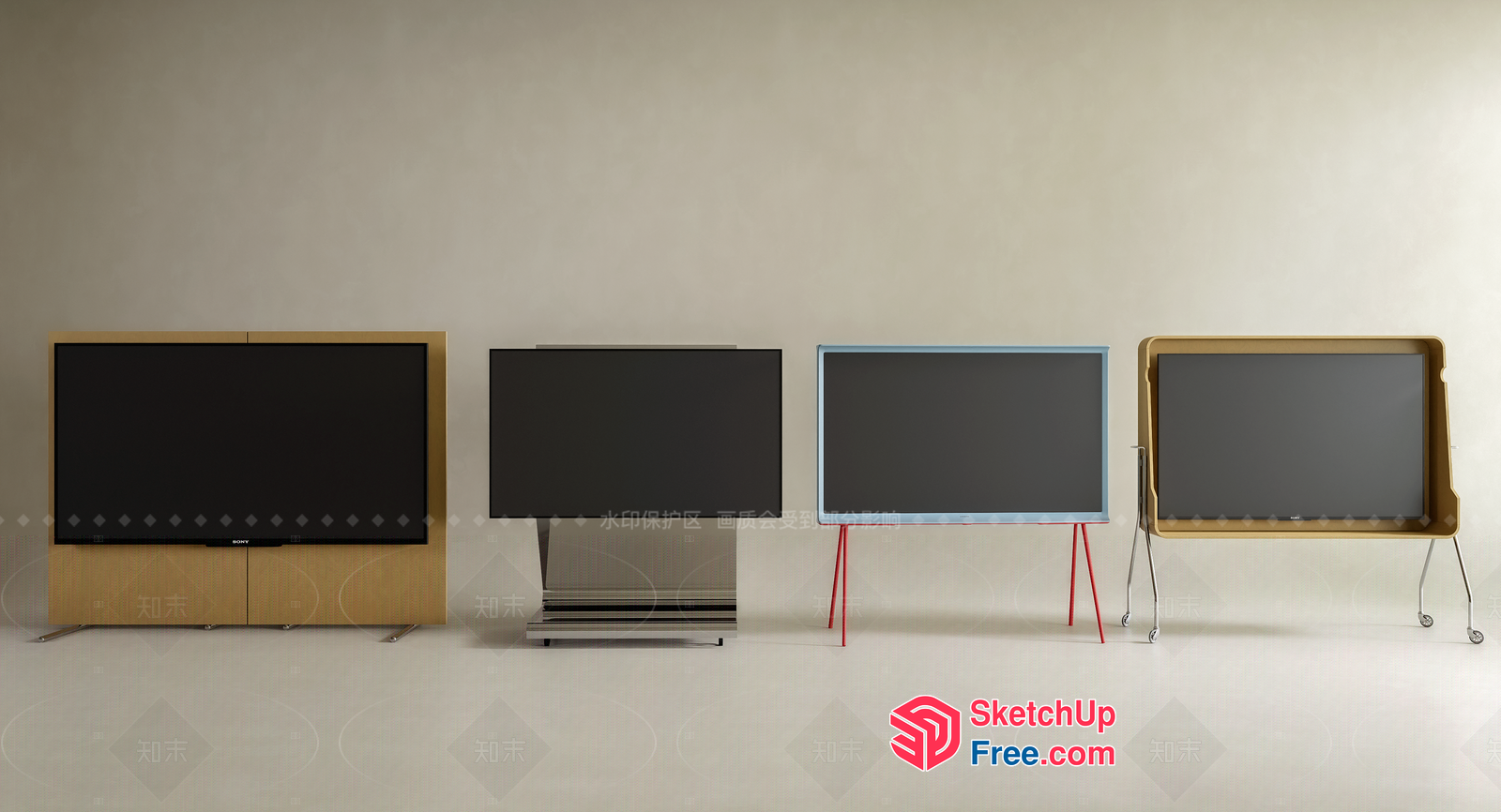 Modern Furniture Collection For Home And Office 3D SketchUp File