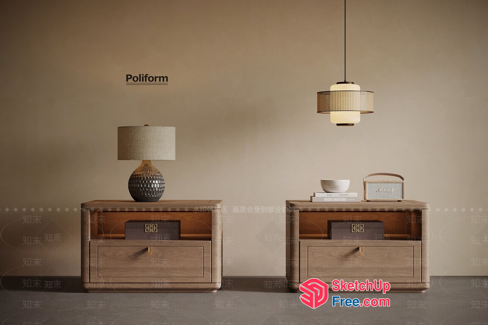 Poliform Furniture 3D SketchUp File
