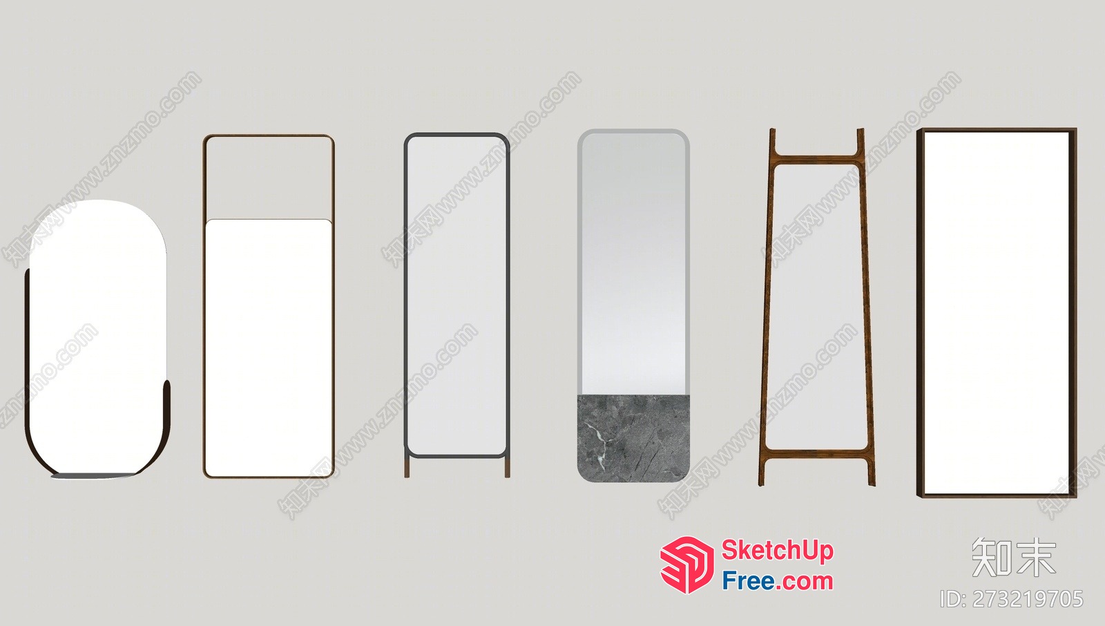 Modern Minimalist Furniture Collection 3D SketchUp File