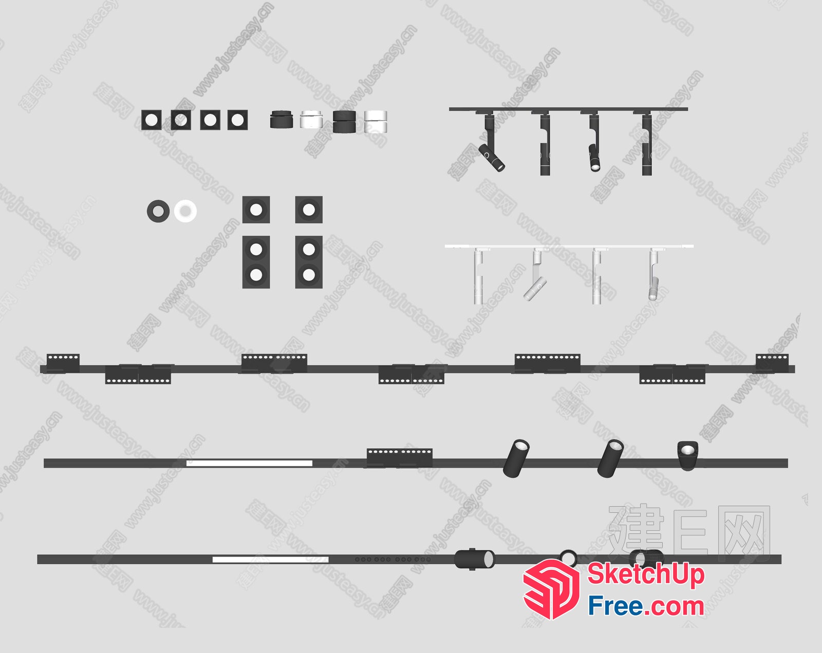Light Fixtures And Ceiling Details 3D SketchUp File
