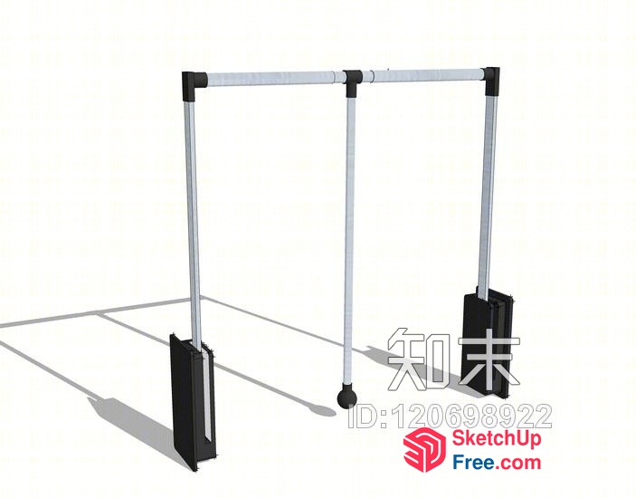 Simple Metal Frame For Display Or Storage 3D SketchUp File