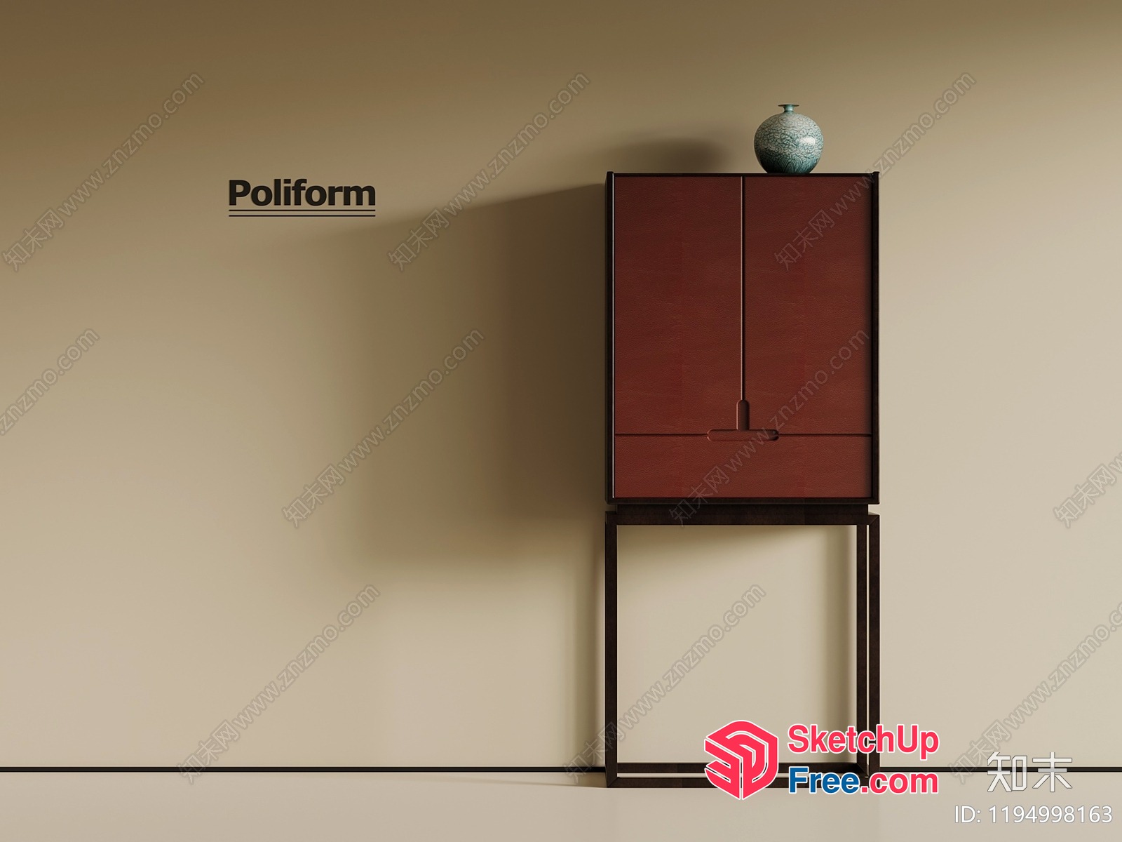 Poliform Furniture 3D SketchUp File