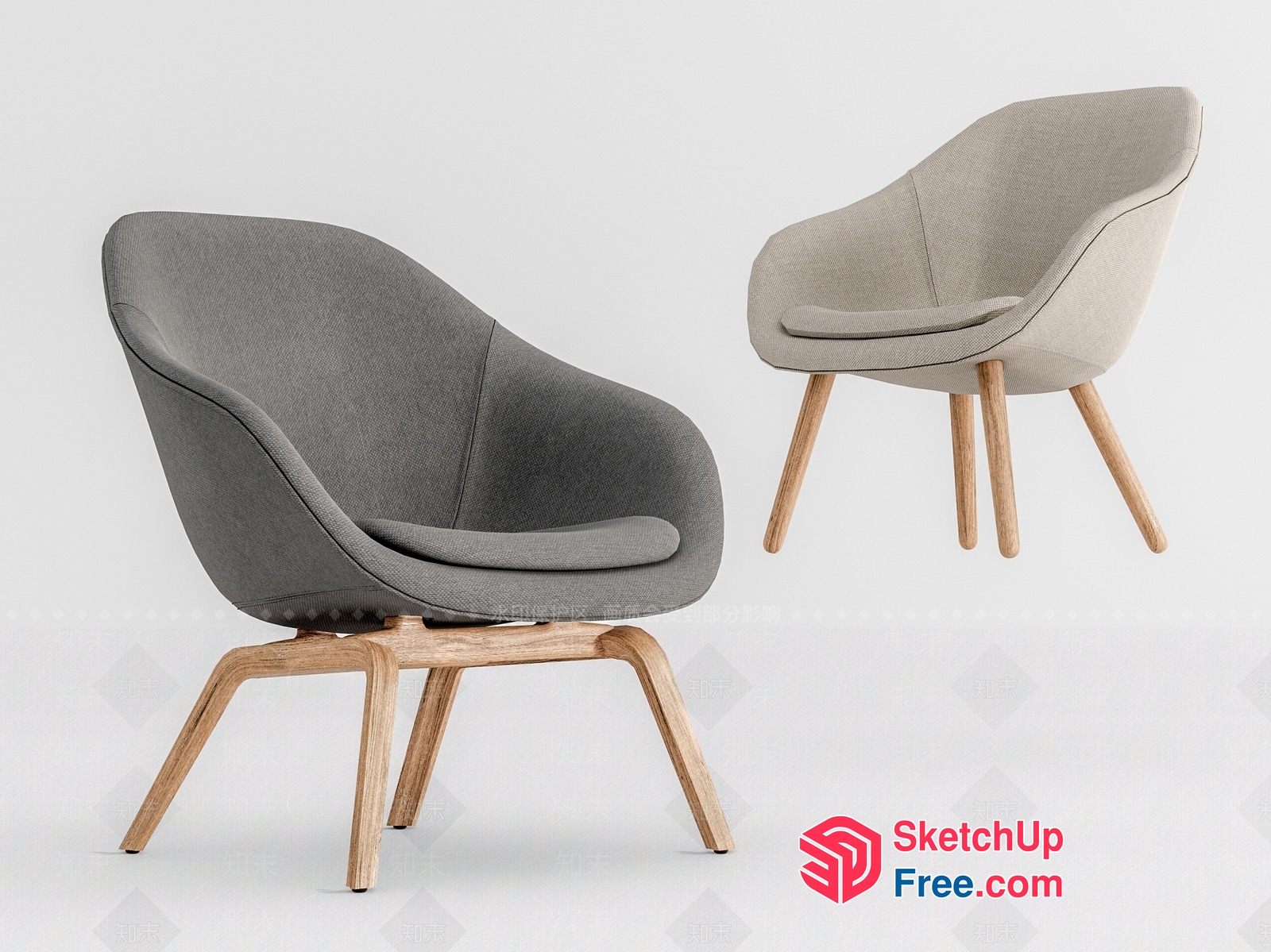 Modern And Sleek Chair Design 3D SketchUp File