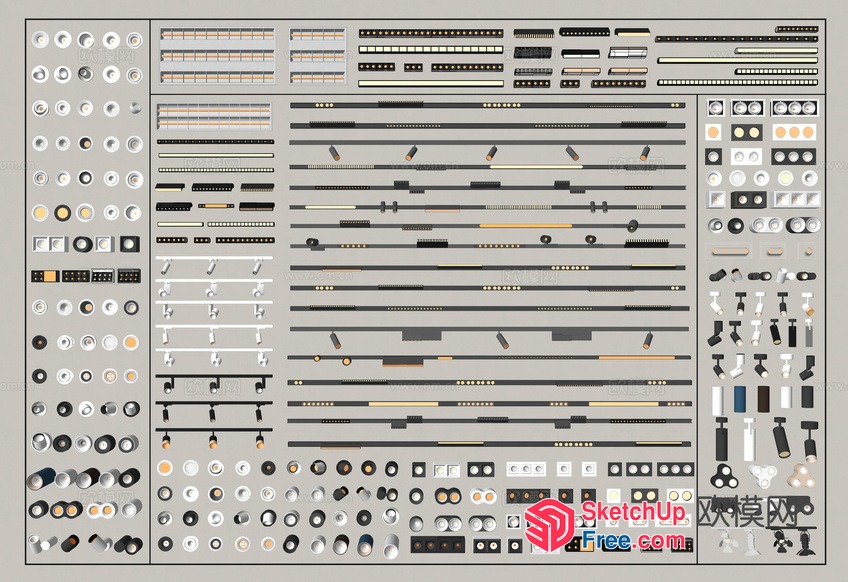 Hardware Collection 3D SketchUp File