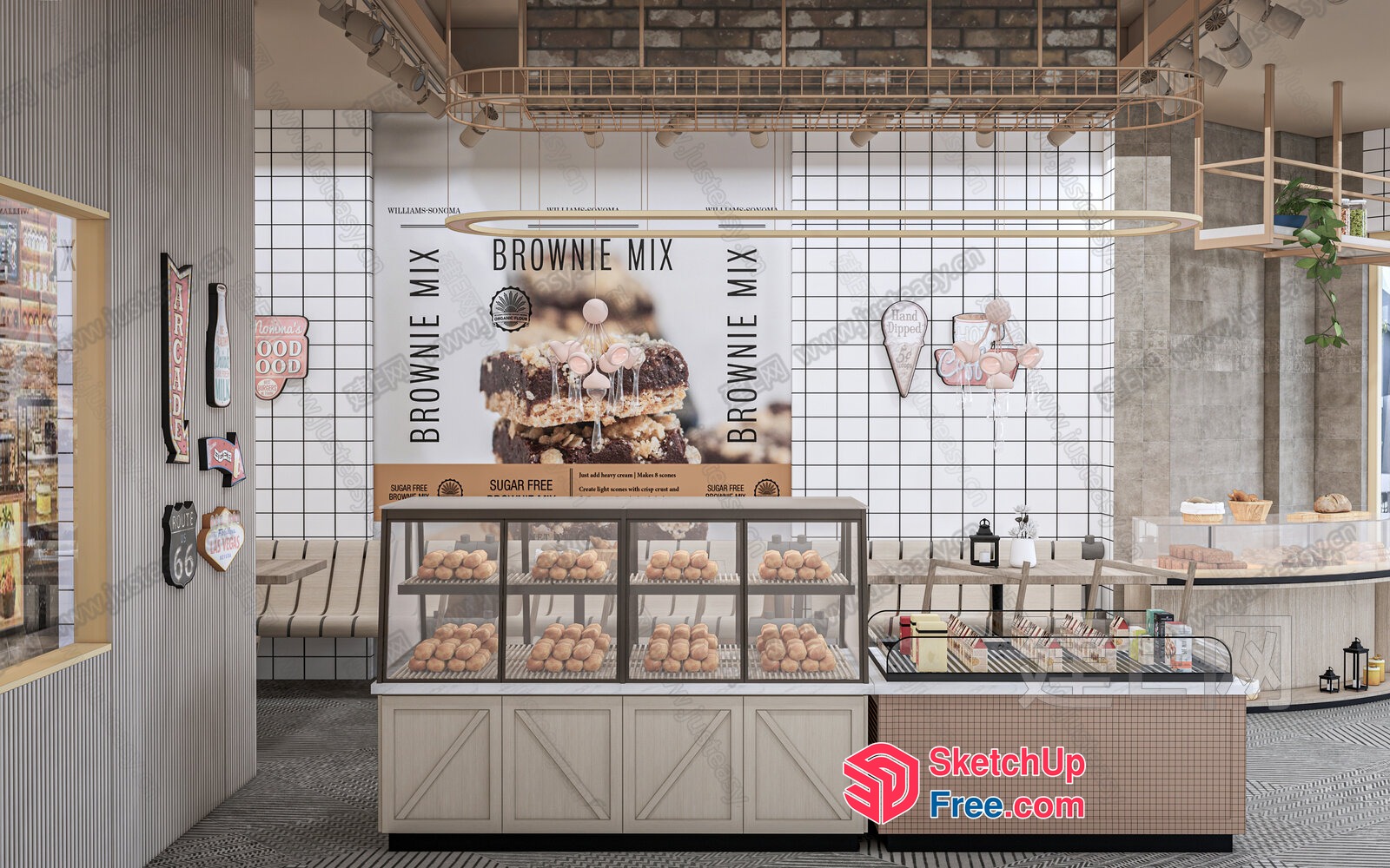 Brownie Mix Display Case 3D SketchUp File