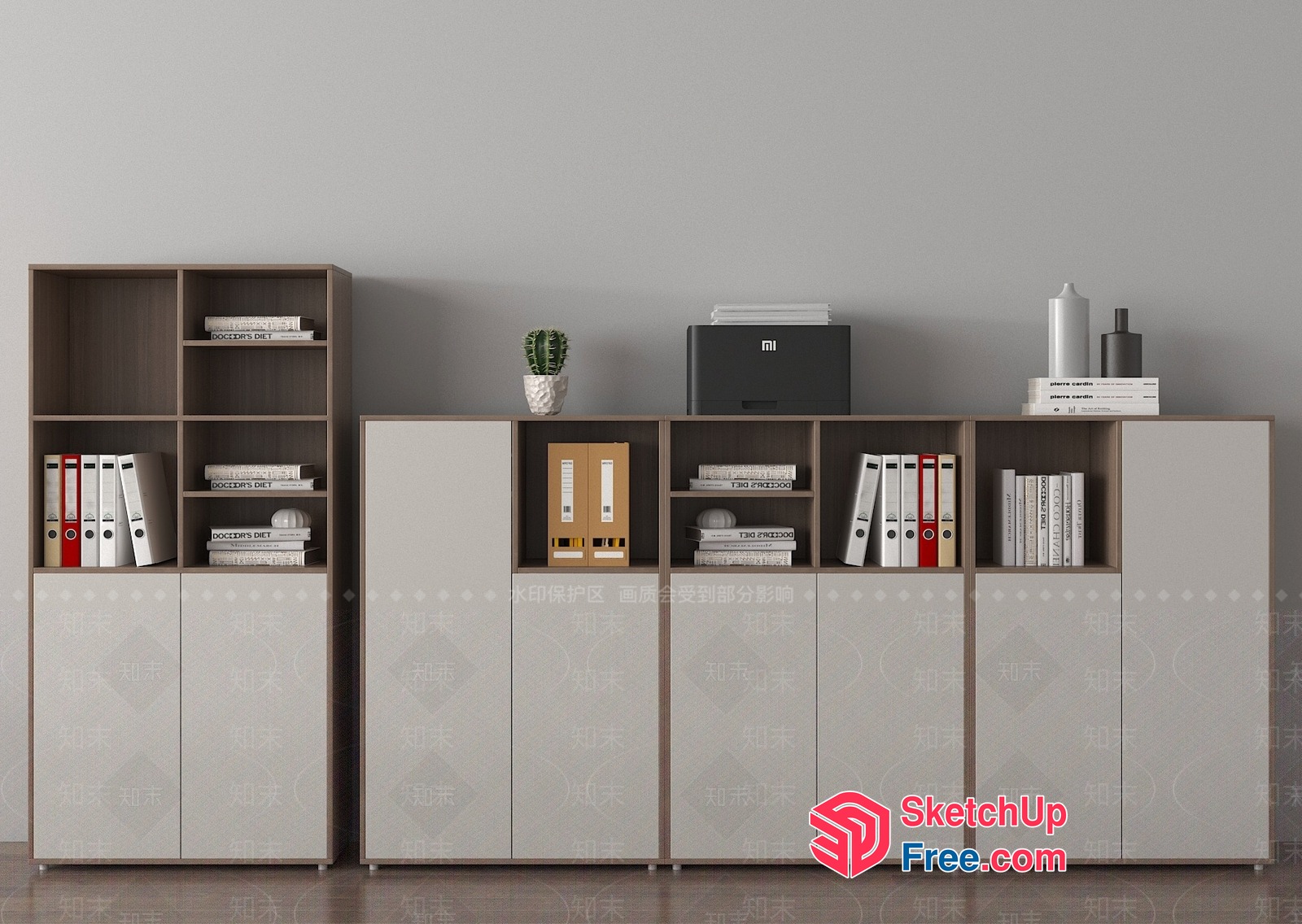 Office Furniture Collection 3D SketchUp File