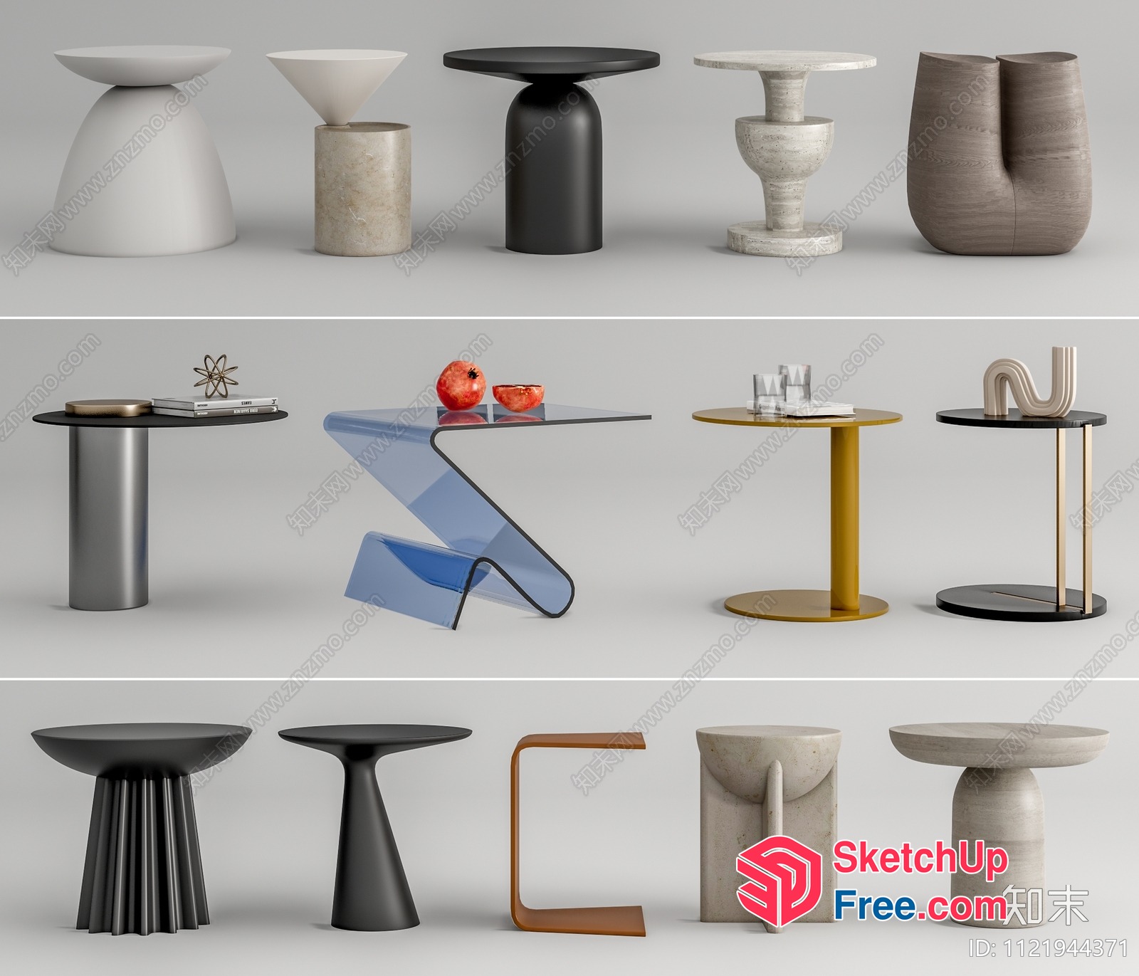 Modern Furniture Collection 3D SketchUp File