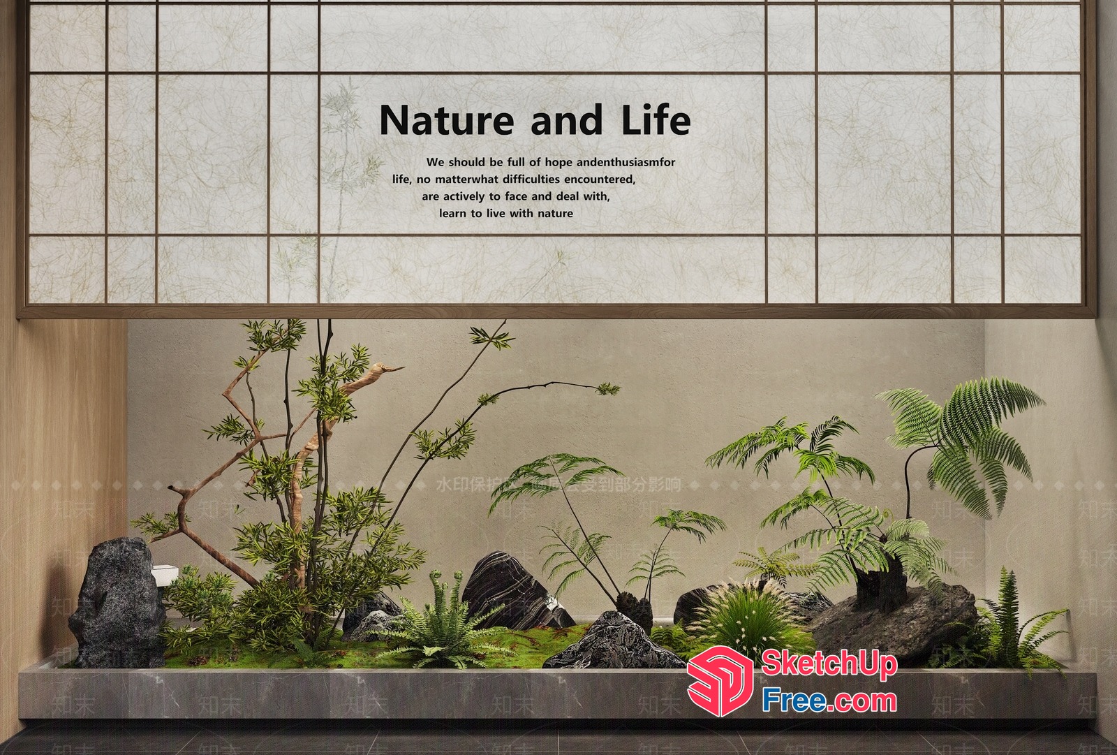 Nature And Life 3D SketchUp File